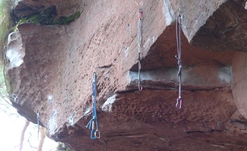   Westgrat - Nordwand: Kombis