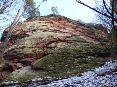   Westseite (Nord- u. Vorgipfel)