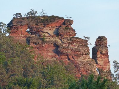   Nadel u. Turm - Nordwestseite